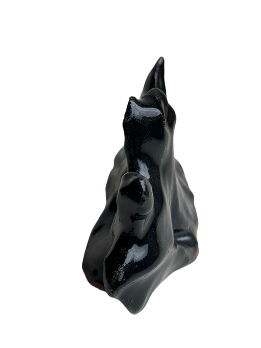 Skulptur af stentøjsler og glasur