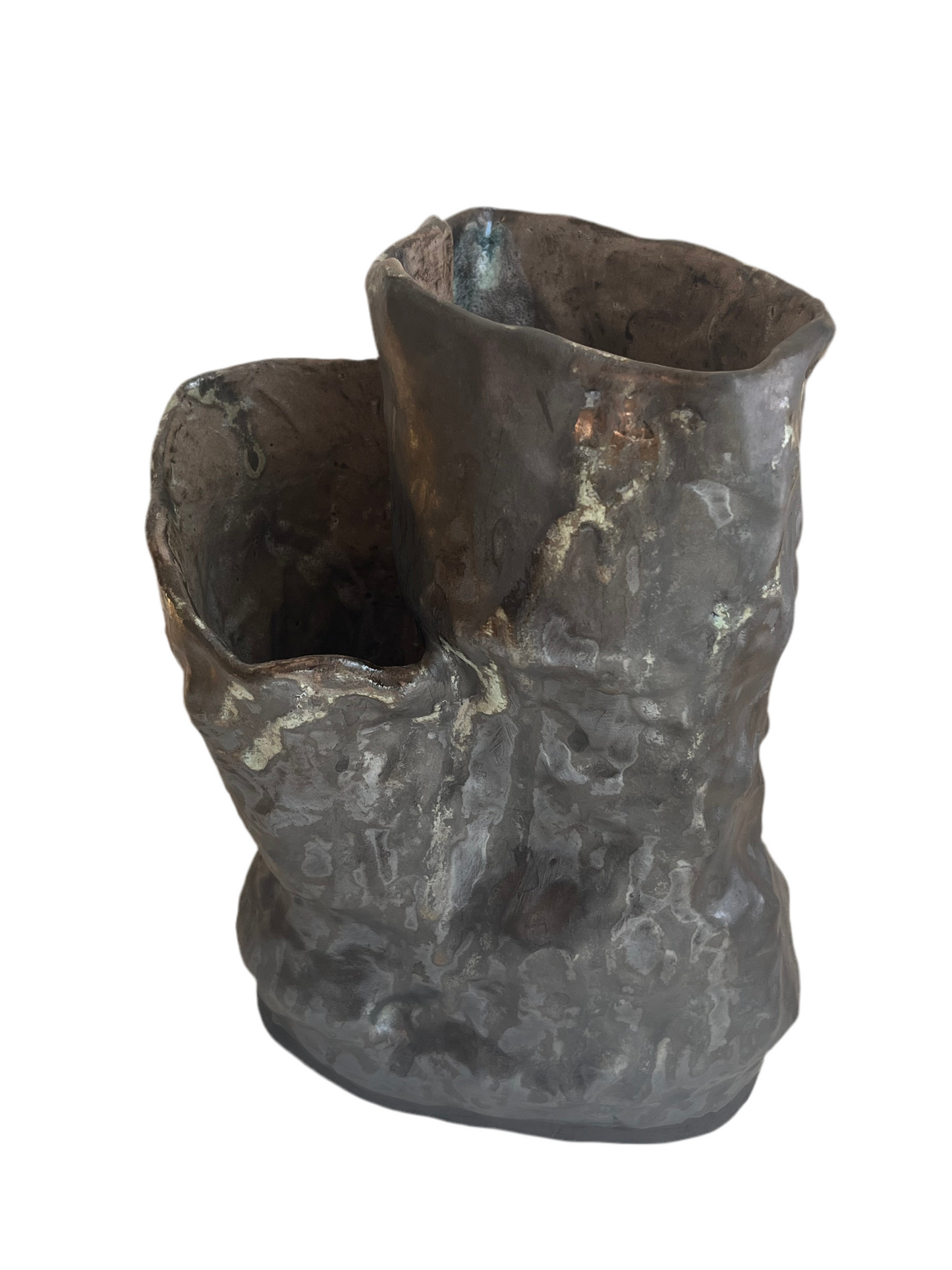 Vase med to åbninger