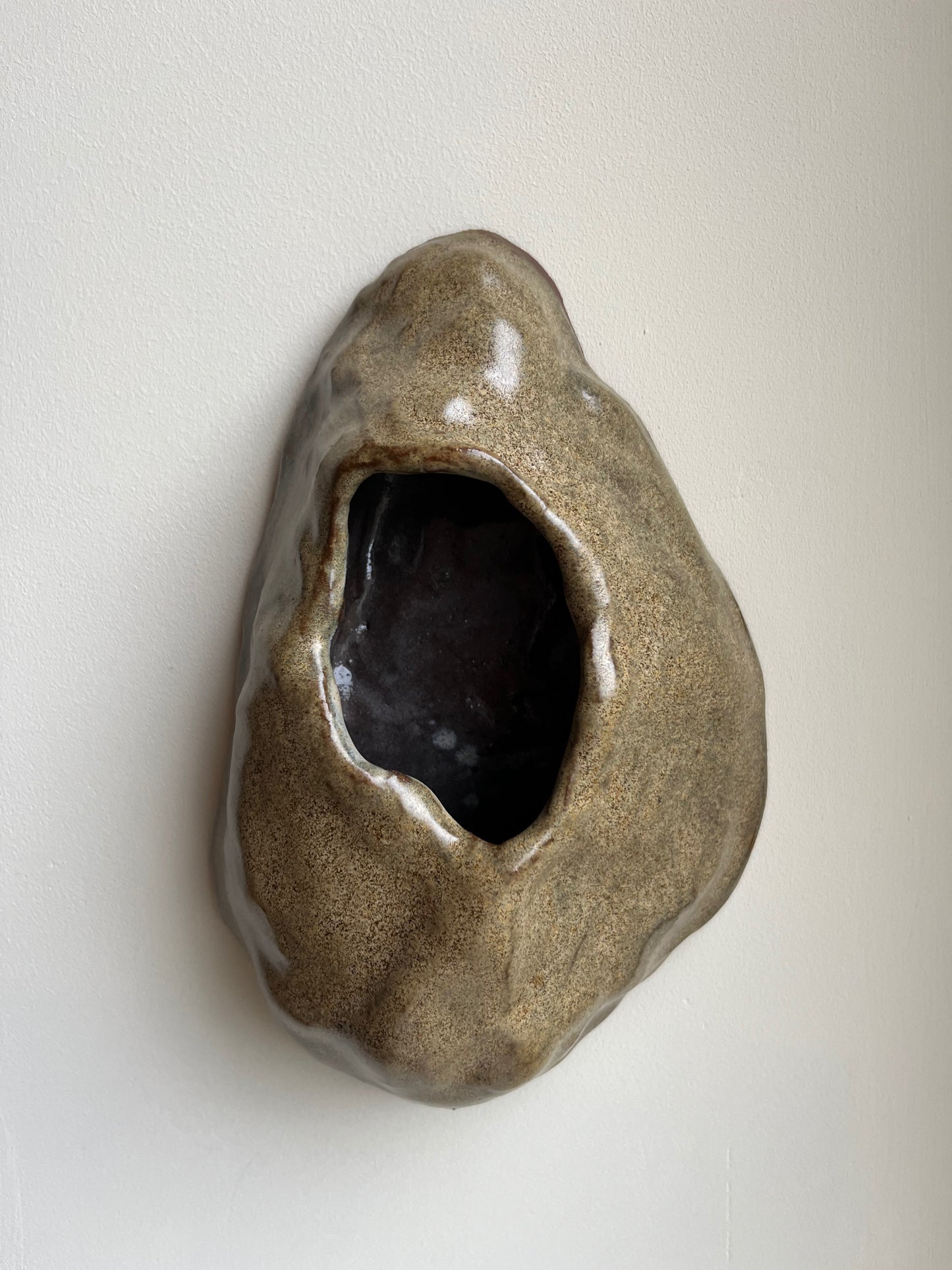 Skulptur til væg